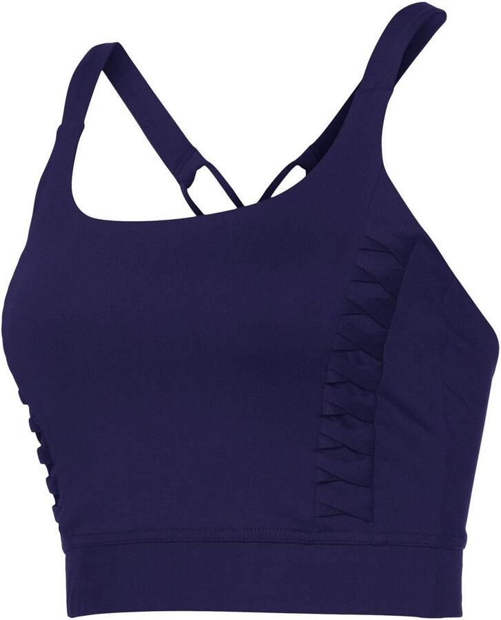 Active by Lascana Crop-top Met gekruiste bandjes Sporttop met gekruiste bandjes en ronde hals - Foto 2