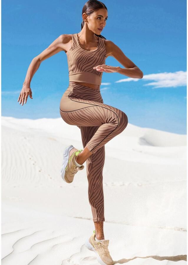 Active by Lascana Crop-top -Sporttop Kort topje - Foto 5