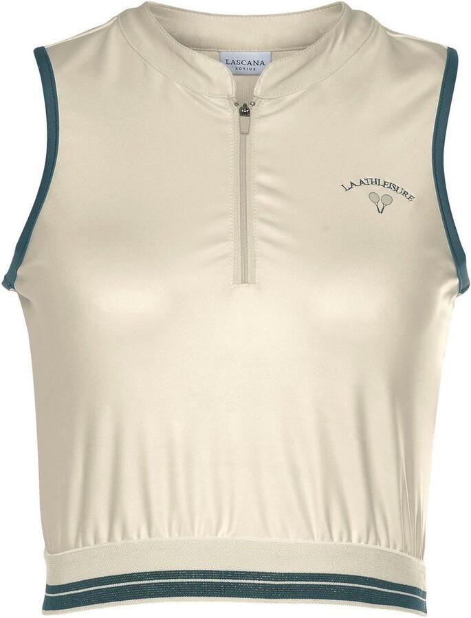 Active by Lascana Crop-top Tennis Sporttop met rits - Foto 2