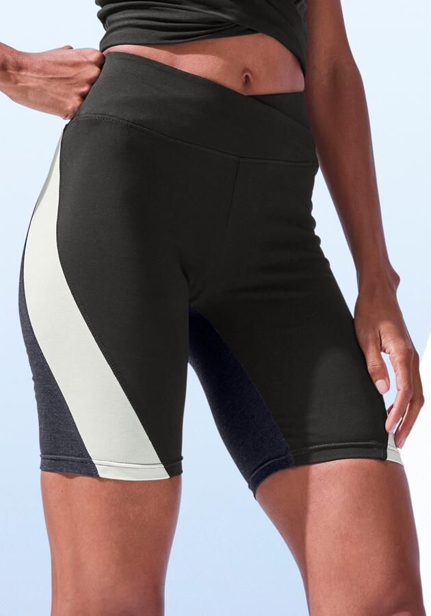Active by Lascana Fietsbroekje Sportbroek in colourblocking ontwerp - Foto 5
