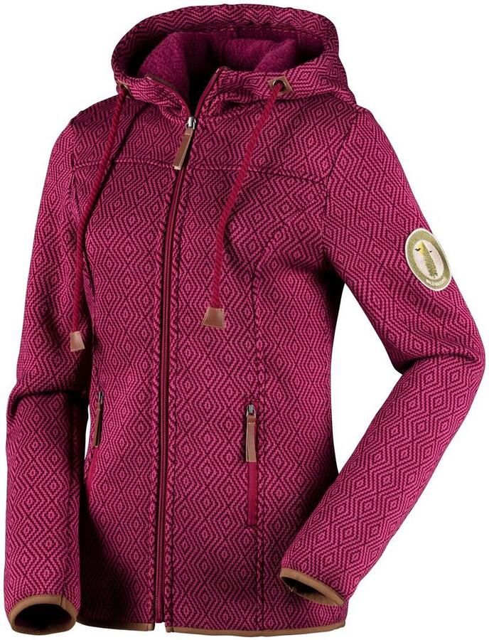 Active by Lascana Fleecejack Trekking jas met capuchon - Foto 2