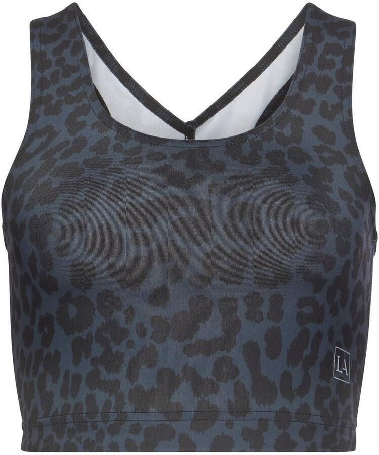 Active by Lascana Functioneel shirt met luipaardmotief en brede schouderbandjes - Foto 2