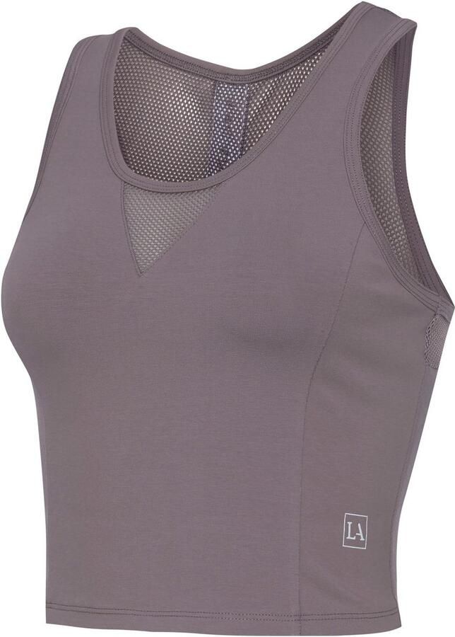 Active by Lascana Functioneel shirt met racerback en meshinzetten
