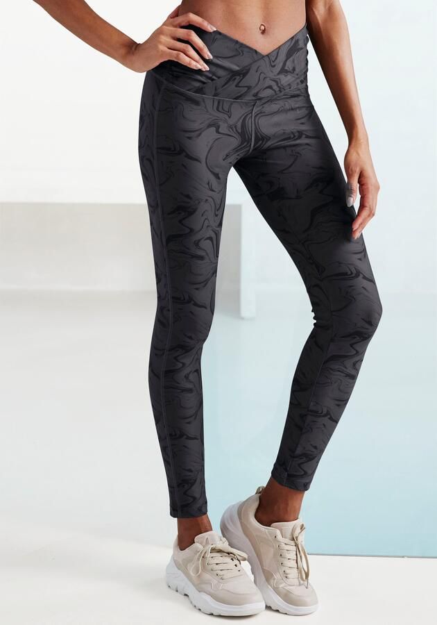 Active by Lascana Functionele legging -Sportleggings met allover print - Foto 8