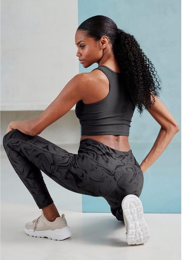 Active by Lascana Functionele legging -Sportleggings met allover print - Foto 4