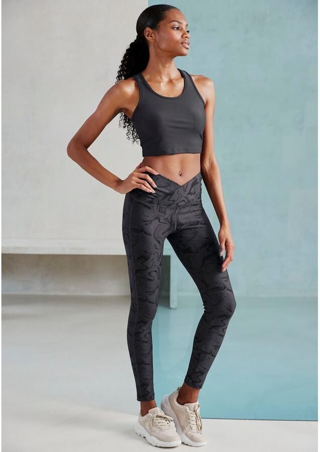 Active by Lascana Functionele legging -Sportleggings met allover print - Foto 2