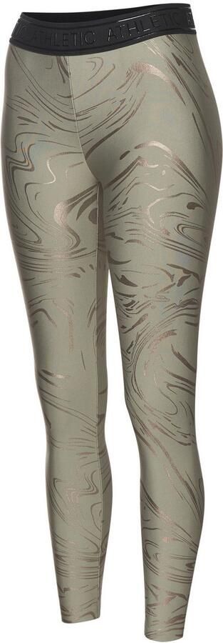 Active by Lascana Functionele legging Sportleggings met glanzende print en 3D-tekst - Foto 7