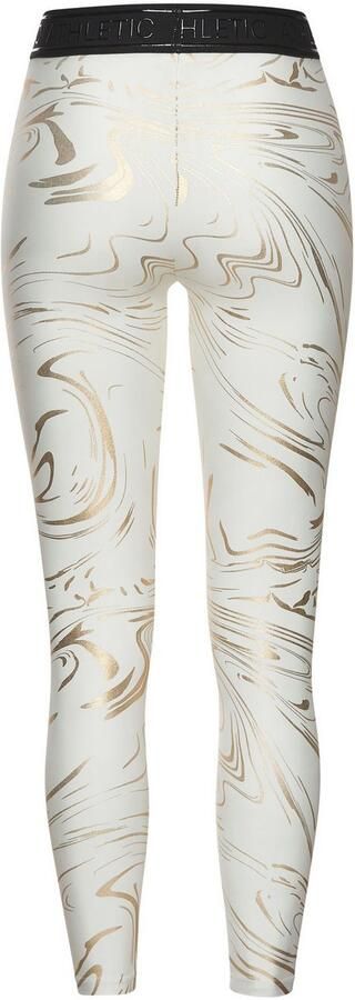 Active by Lascana Functionele legging Sportleggings met glanzende print en 3D-tekst - Foto 6