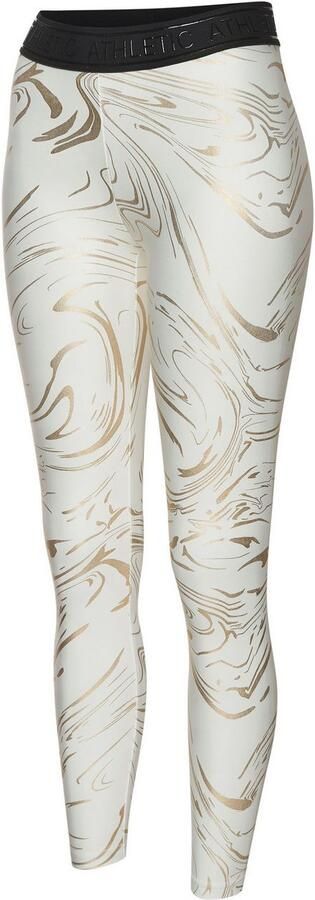 Active by Lascana Functionele legging Sportleggings met glanzende print en 3D-tekst - Foto 7