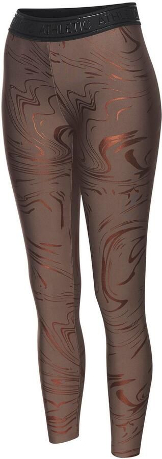 Active by Lascana Functionele legging Sportleggings met glanzende print en 3D-tekst - Foto 7