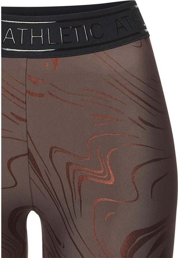 Active by Lascana Functionele short FIETSBROEKJE met glanzende 3d-opdruk in de taille - Foto 6