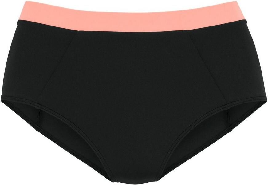 Active by Lascana Highwaist-bikinibroekje Janni met contrastkleurige boord - Foto 3