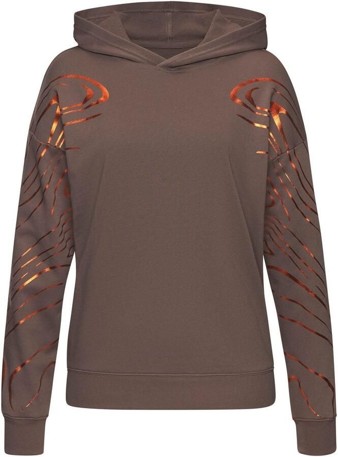 Active by Lascana Hoodie met glanzende print - Foto 2