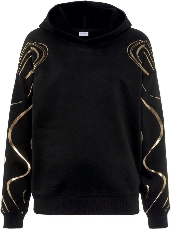 Active by Lascana Hoodie met glanzende print - Foto 2