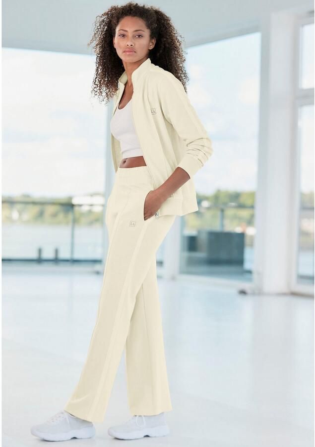 Active by Lascana Jogpants met contrasterend tape