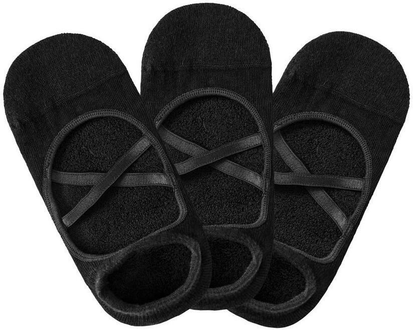 Active by Lascana Kousenvoetjes met elegant gekruiste lipjes (set 3 paar) - Foto 4