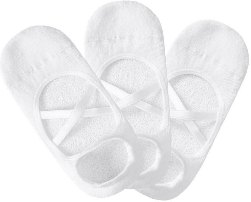 Active by Lascana Kousenvoetjes met elegant gekruiste lipjes (set 3 paar) - Foto 4