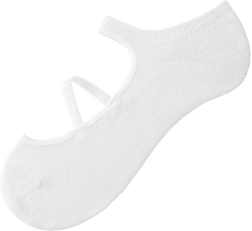 Active by Lascana Kousenvoetjes met elegant gekruiste lipjes (set 3 paar)