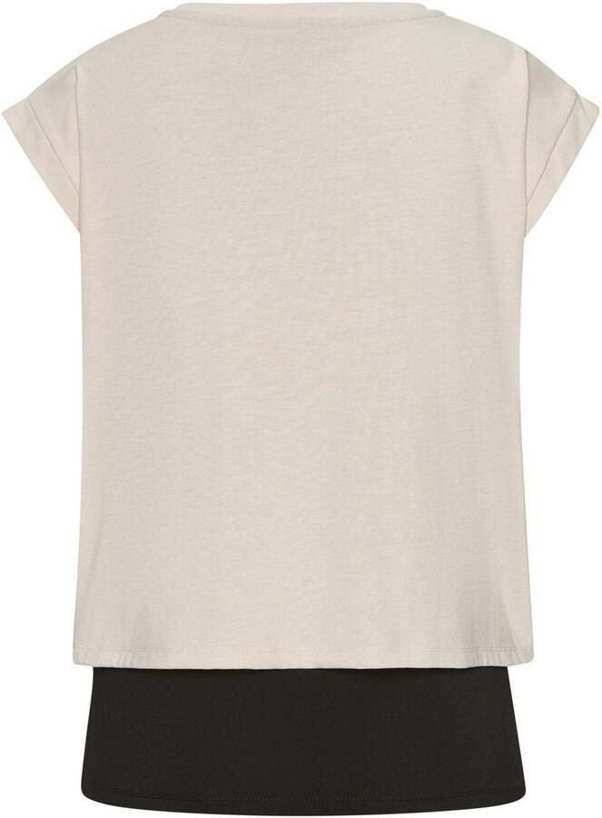 Active by Lascana Layer-shirt 2-in-1 t-shirt in laagjesdesign