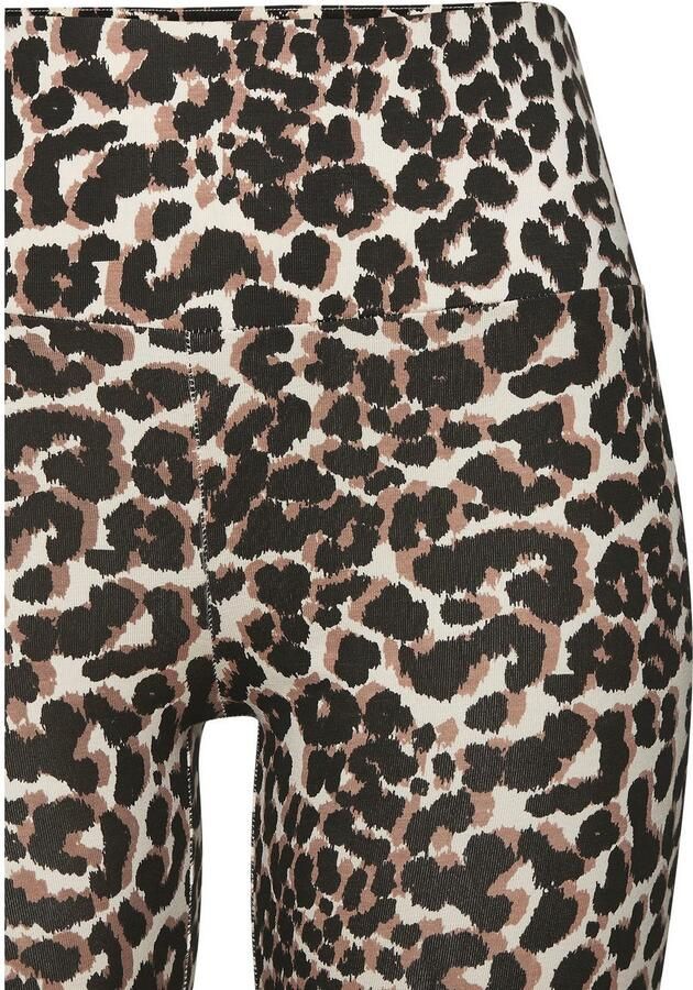 Active by Lascana Legging in luipaardprint met brede boord - Foto 3