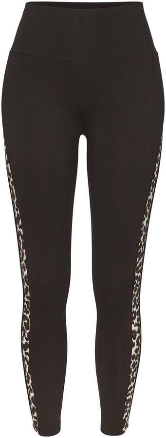 Active by Lascana Legging Inzetten met leopardenpatroon aan de benen - Foto 6