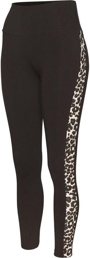 Active by Lascana Legging Inzetten met leopardenpatroon aan de benen - Foto 5