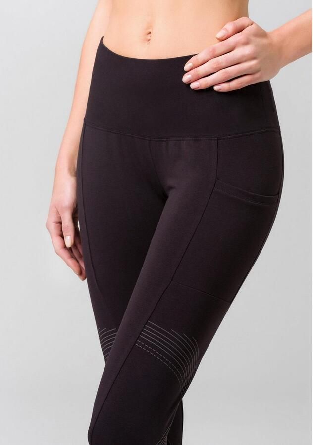 Active by Lascana Legging met optische reflectie-print en telefoontas loungewear - Foto 2