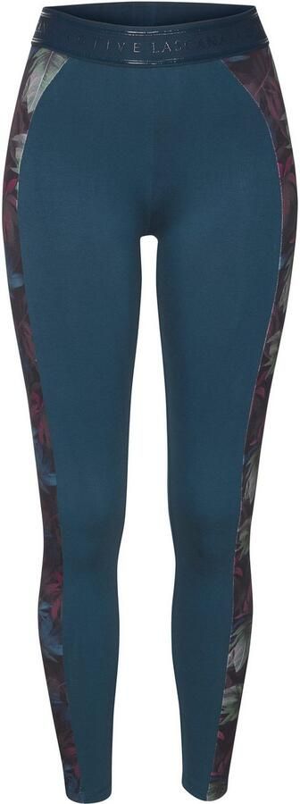 Active by Lascana Legging met zij-florale inzetten - Foto 6
