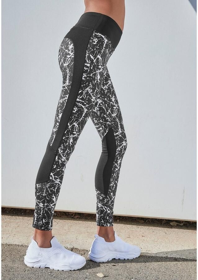 Active by Lascana Legging Splash Sportbroek met allover patroon - Foto 2