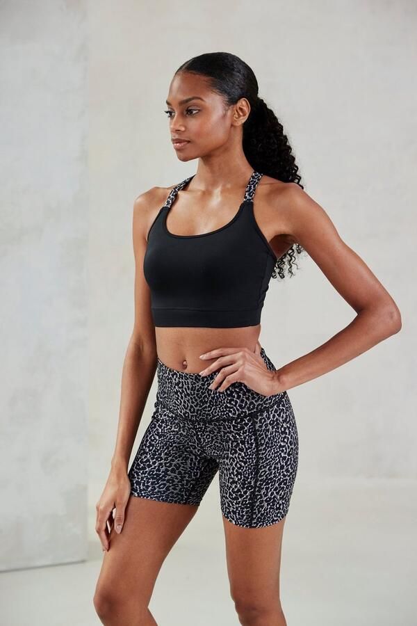 Active by Lascana Short -Fietsbroek in leeuw-patroon - Foto 6