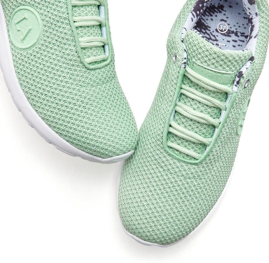 Active by Lascana Sneakers met comfort-binnenzool veterschoen vrijetijdsschoen vegan