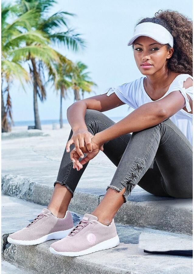 Active by Lascana Sneakers met comfort-binnenzool veterschoen vrijetijdsschoen vegan - Foto 2