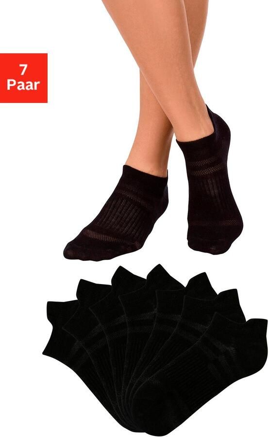 Active by Lascana Sneakersokken in piqué-look (set 7 paar) - Foto 7