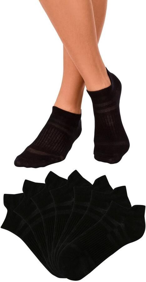 Active by Lascana Sneakersokken in piqué-look (set 7 paar) - Foto 5