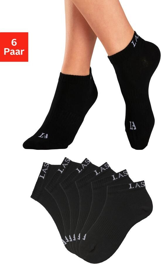 Active by Lascana Sneakersokken met ingebreid merklogo (set 6 paar) - Foto 9