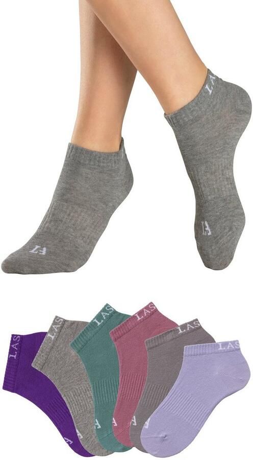 Active by Lascana Sneakersokken met ingebreid merklogo (set 6 paar) - Foto 11