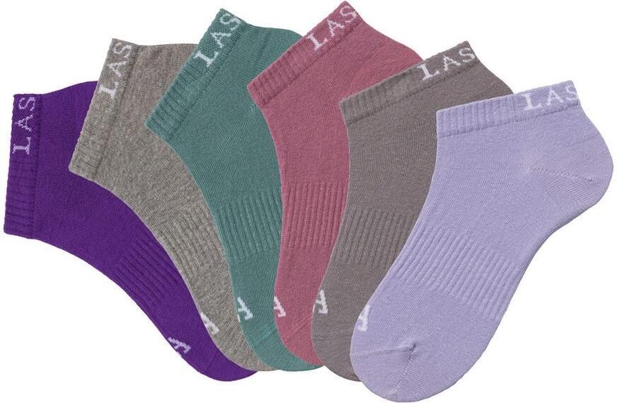 Active by Lascana Sneakersokken met ingebreid merklogo (set 6 paar) - Foto 10