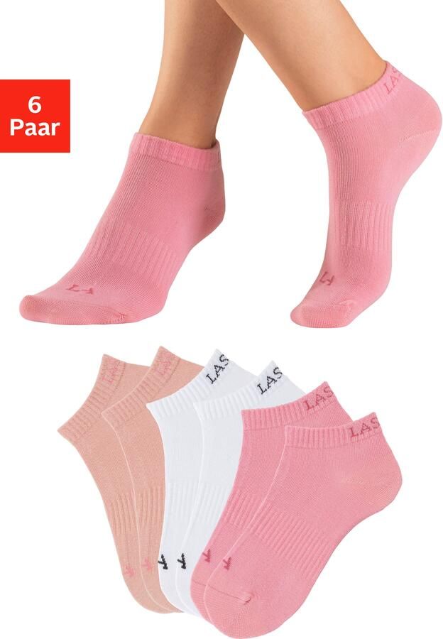 Active by Lascana Sneakersokken met ingebreid merklogo (set 6 paar) - Foto 9