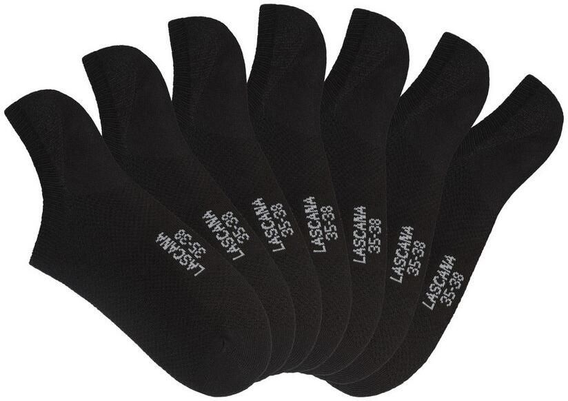 Active by Lascana Sneakersokken met piquéstructuur (set 7 paar) - Foto 4