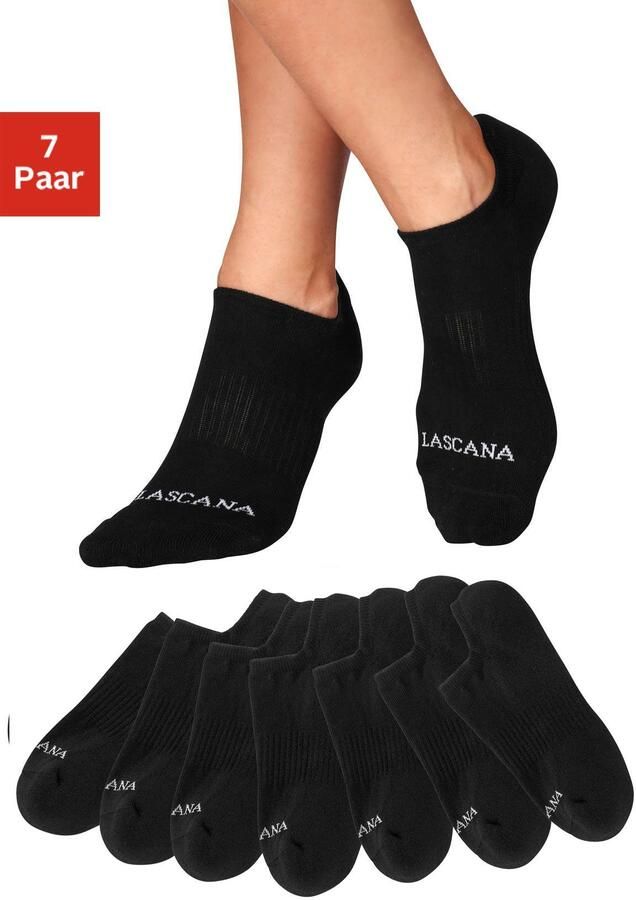 Active by Lascana Sneakersokken met voetfrotté (set 7 paar) - Foto 6