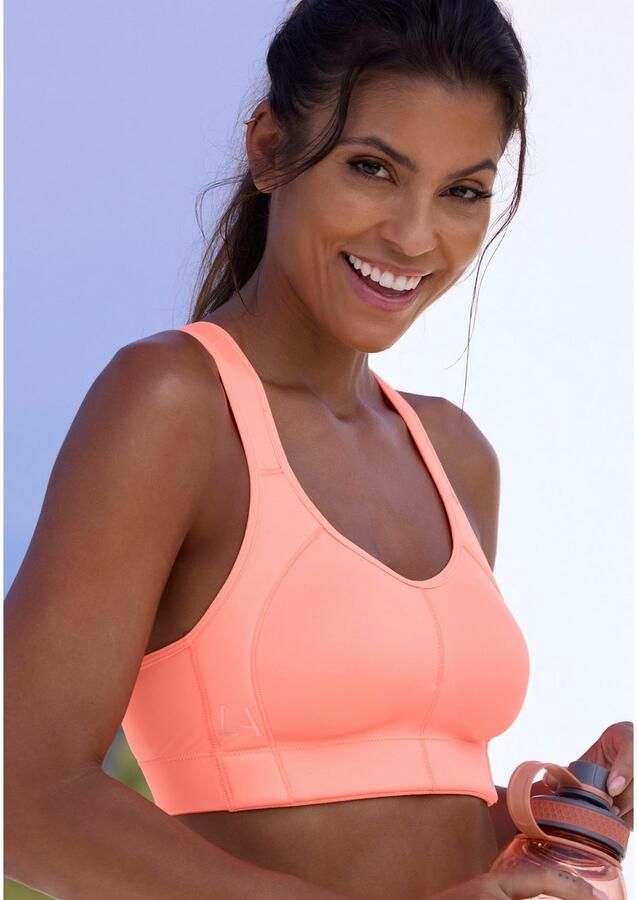 Active by Lascana Sport-bh met zachte frotté-voering en brede gewatteerde bandjes - Foto 3