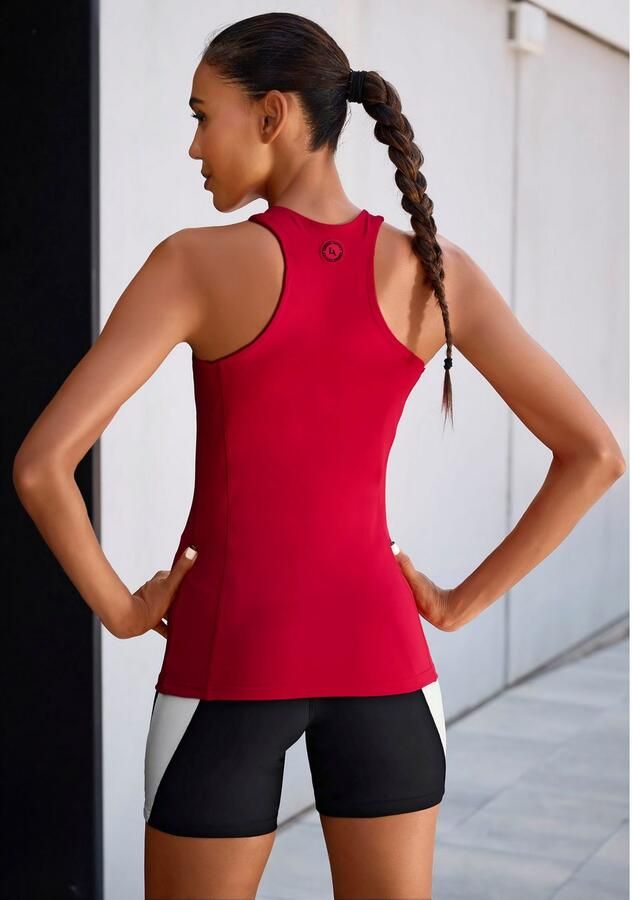 Active by Lascana Sporttop met racerback en logo-badge - Foto 2