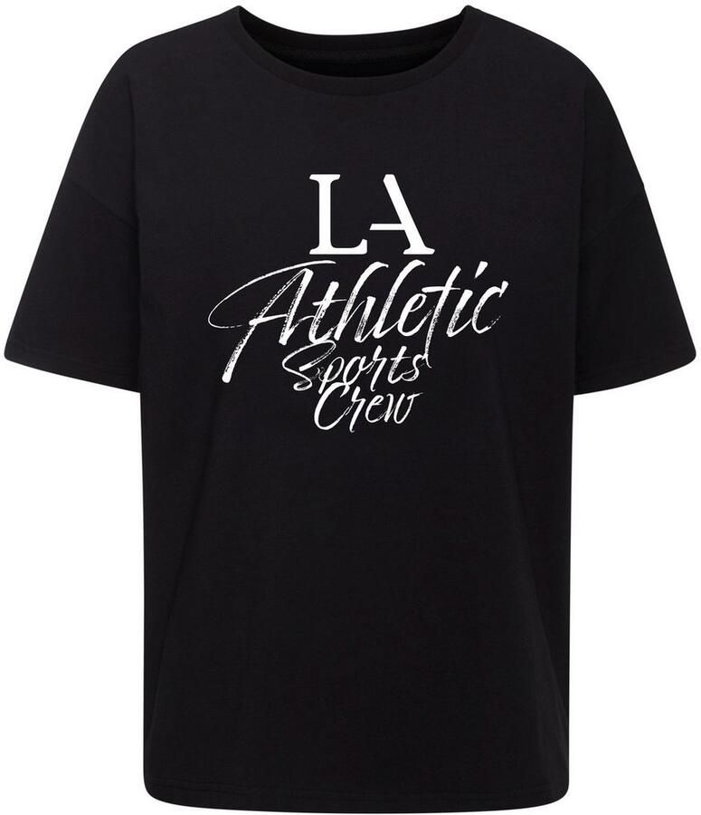 Active by Lascana T-shirt in oversized snit met sportieve opdruk - Foto 6