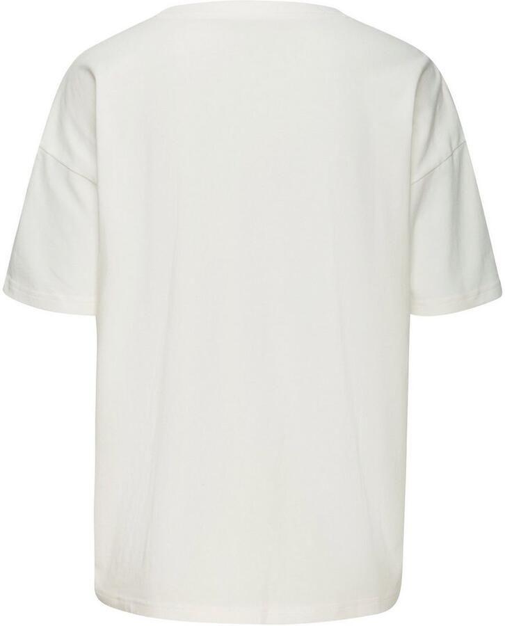 Active by Lascana T-shirt in oversized snit met sportieve opdruk
