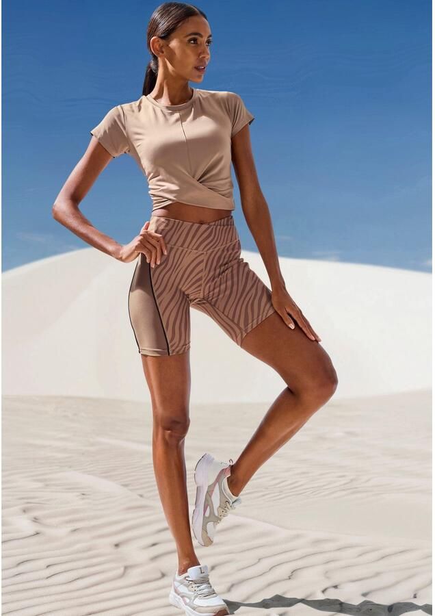 Active by Lascana T-shirt -Sportshirt in wikkellook - Foto 5