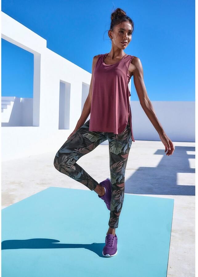 Active by Lascana Tanktop Sporttop met mesh inzet en racerback - Foto 2