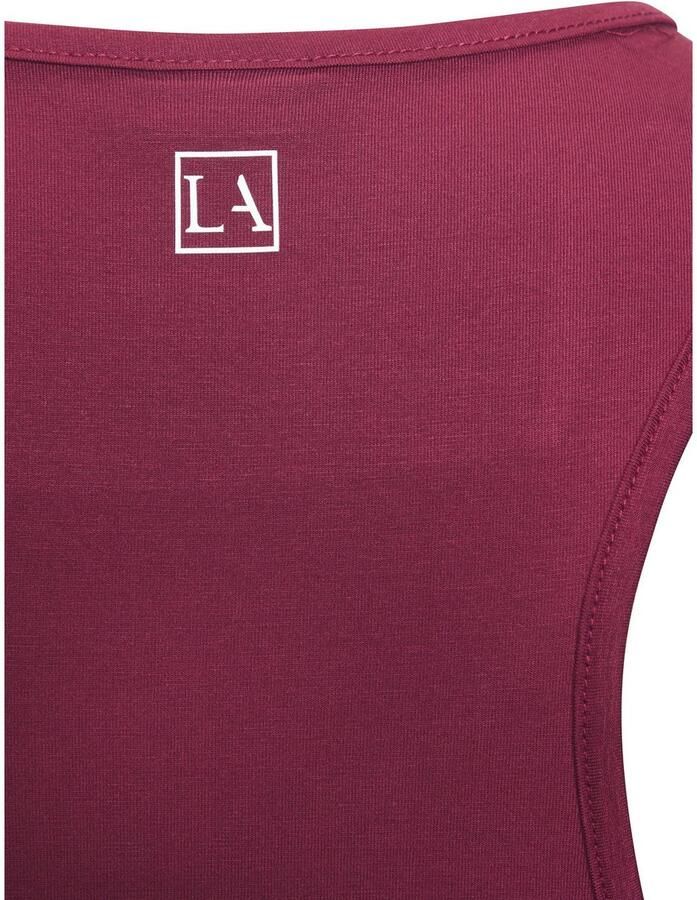 Active by Lascana Tanktop Sporttop met mesh inzet en racerback