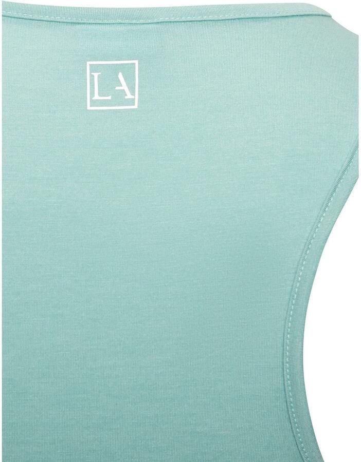 Active by Lascana Tanktop Sporttop met mesh inzet en racerback