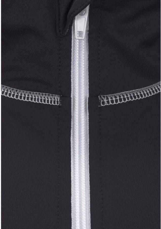 Active by Lascana Trainingsjack Black Marble Trainingsjack met contraststiksels en opstaande kraag - Foto 3