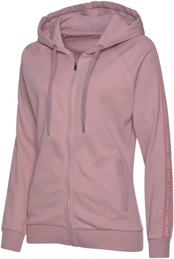 Active by Lascana Trainingsjack met logotape aan de mouwen - Foto 8